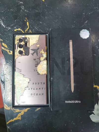 Samsung Mobile Note 20 Ultra 8/256 Pta with box