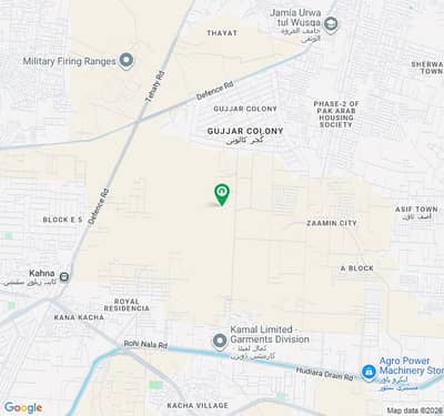 Get In Touch Now To Buy A Prime Location 5 Marla Residential Plot In Zaamin City Phase 2 - Block C