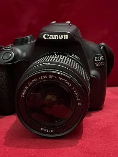 Canon EOS 1200D DSLR Camera + 18-55mm Lens