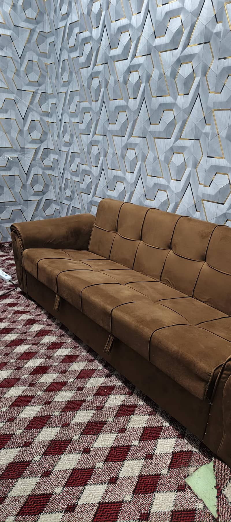 2 month used sofa plus  bed 2
