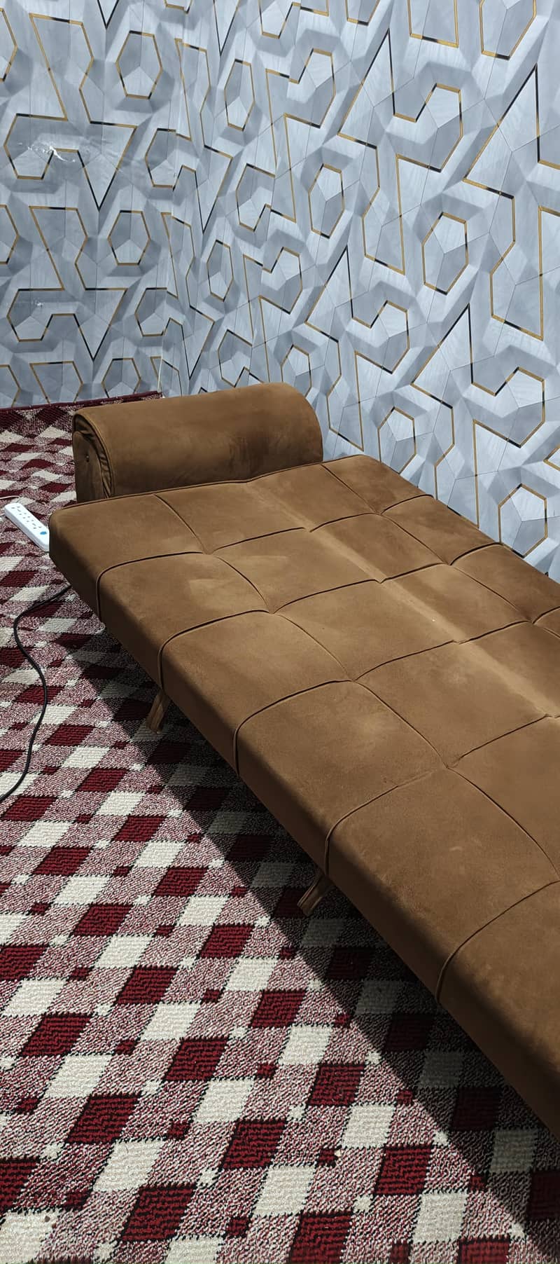 2 month used sofa plus  bed 7