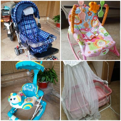 Baby Cot Playpen | Portable Baby Crib | Foldable Baby Bed