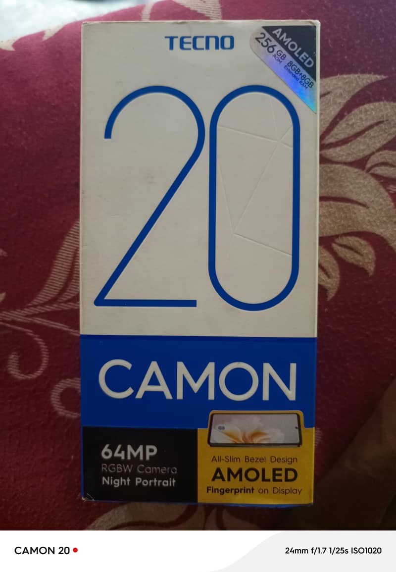 Tecno CAMON 20 1