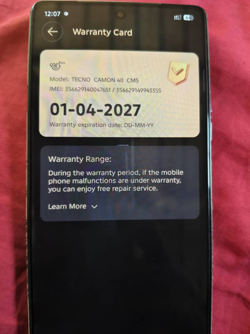 Tecno CAMON 40 2