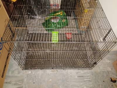 Malik birds Cage for Sale Condition 10by10 hai