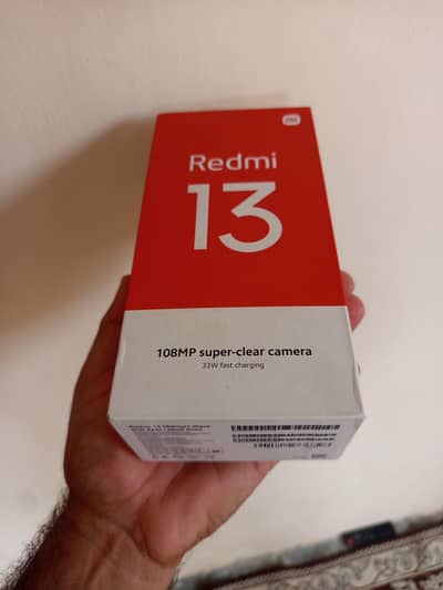 Xiaomi Redmi 13 pta official with box 8+4/128 charger ni hy all ok