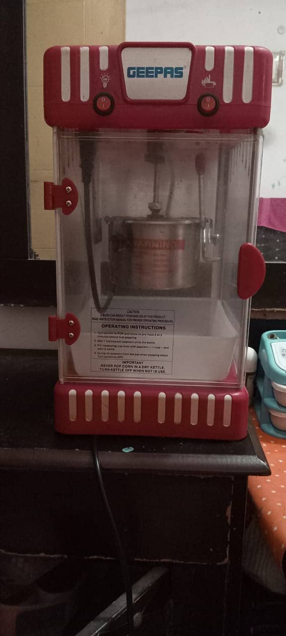 Pop corn maker 4