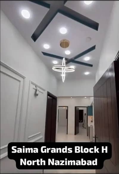 Flat For Sale At North Nazimabad Block-H Prime Location Saima Grands Tower