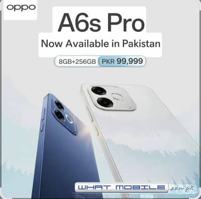 oppo A6s pro 8+8=16/256 just box open full warranty  03707740600