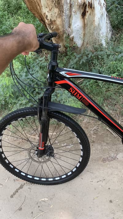 SHM-Road-Bicycle — 7 Gears, Disc Brakes, Good condition.