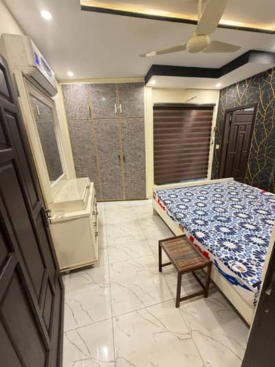 Luxury Furnished Ground Portion For Rent (Near Meezan bank)