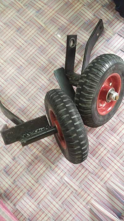 Electric Scooty side  support wheels .