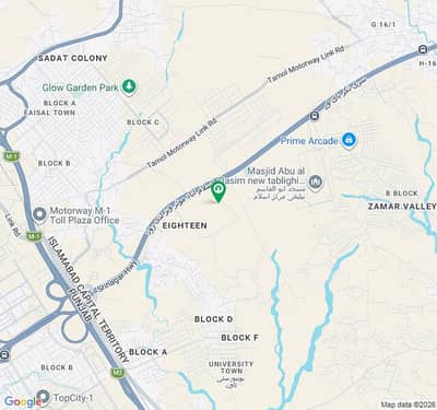 City Villa | Eighteen Islamabad | Ready-To-Build | BUA 362 Sqm
