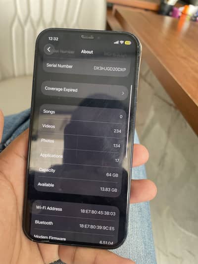 Apple iPhone 12 non pta sim working (glitch ha)
