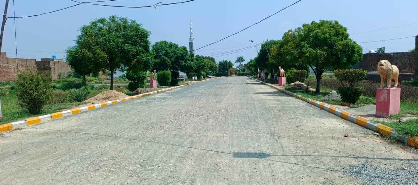بہترین رہائشی پلاٹ برائے فروخت، شارجہ سٹی، جھال چکیاں کے قریب 8