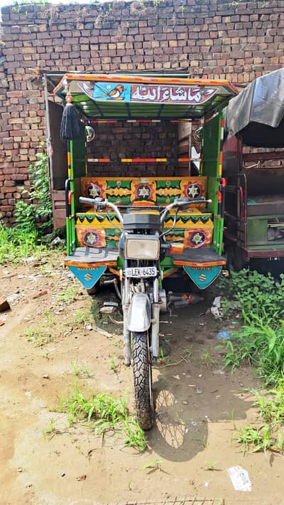 Chingchi Rickshaw With Suzuki Bike 2012 Model , New Body