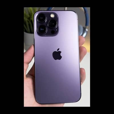 iPhone 14 Pro Max 256GB PTA Approved Deep Purple | 100% Battery | 41 C