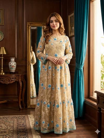 Long fancy Frock