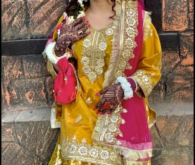Bridal Mehndi Dress