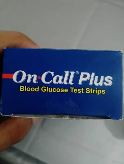 ONCALL Plus suger testing strips for sale - Btand new Box Seal pack