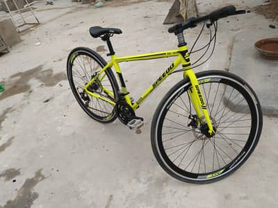 hybrid cycle aluminium frame