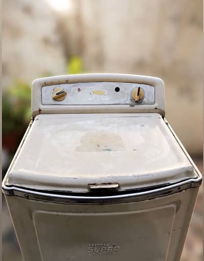 Super Asia Manual Washing Machine+Dryer Combo-Steel body-Working 100%