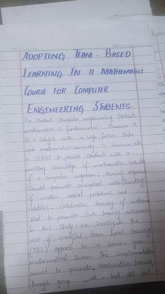 Assignment writing 2
