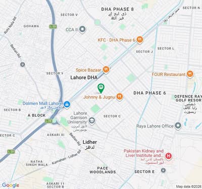 Buy A 1 Kanal Residential Plot For sale In DHA Phase 6 - Block B