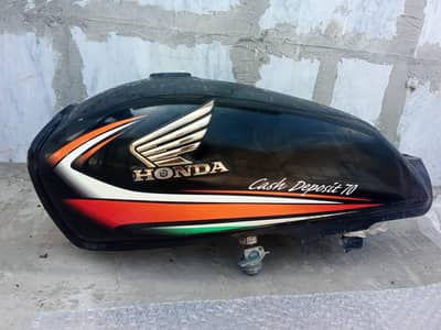 genuine fuel tank and side covers