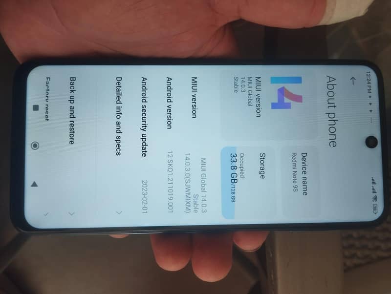 Xiaomi Redmi Note 9S 0
