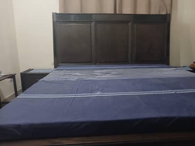 King bed (without Mattress) for sale