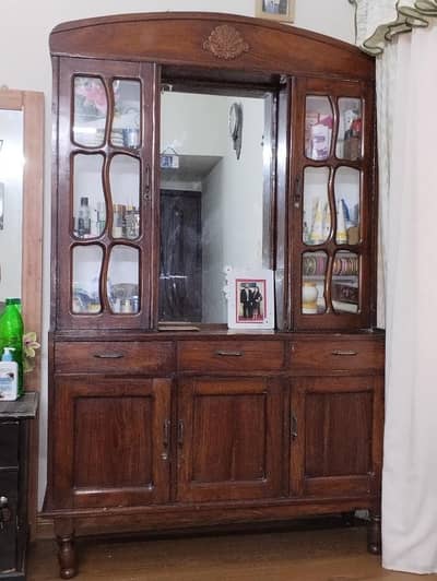 pure wood structure dressing table