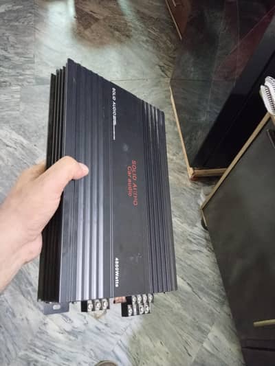 Solid Audio Amplifier with JBL Buffer