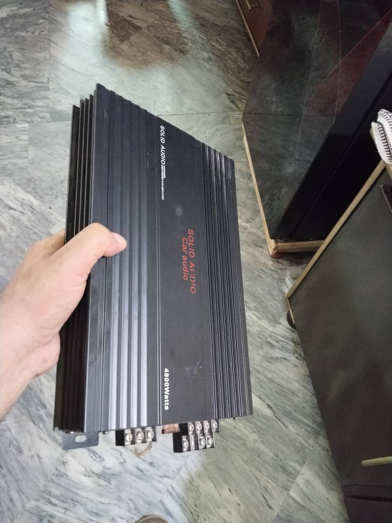 Solid Audio Amplifier with JBL Buffer 0