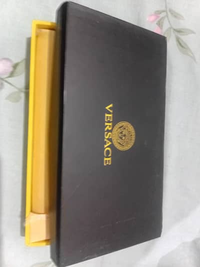 versace Men's wallet leather wallet best quality printed design