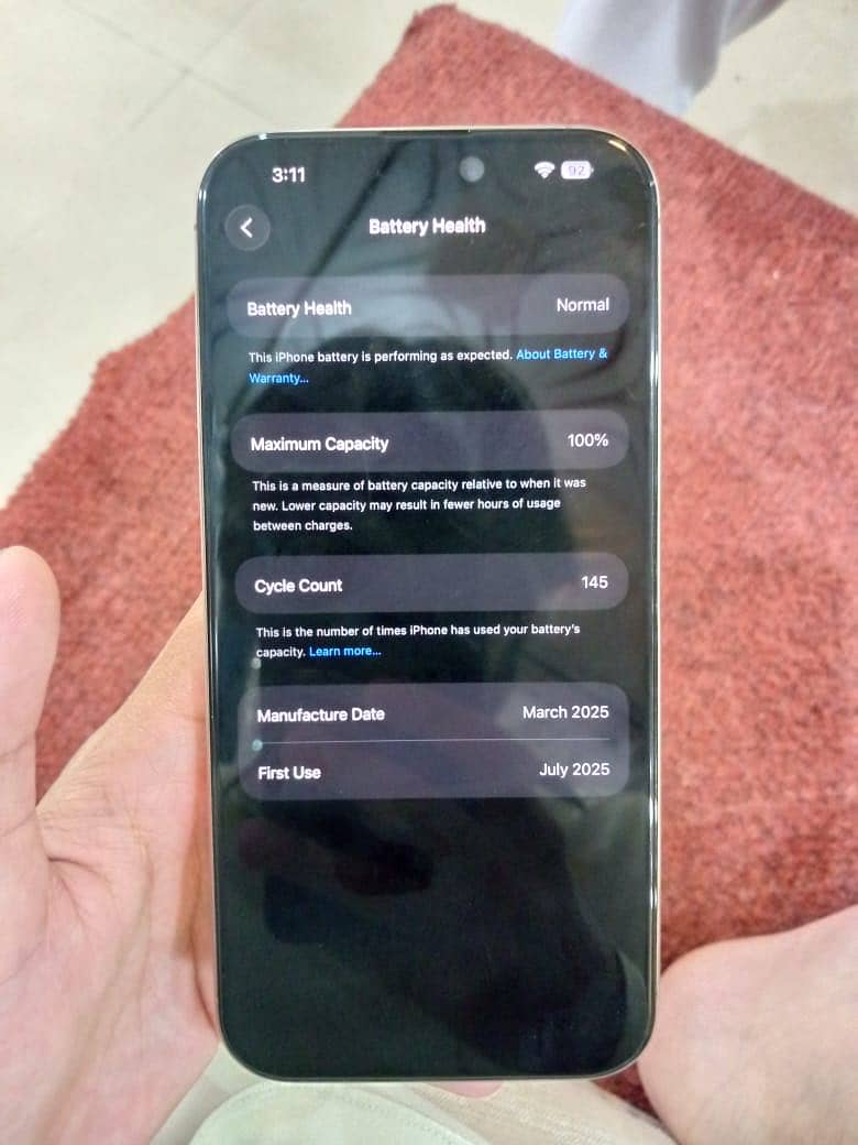 Iphone 16 pro max 5