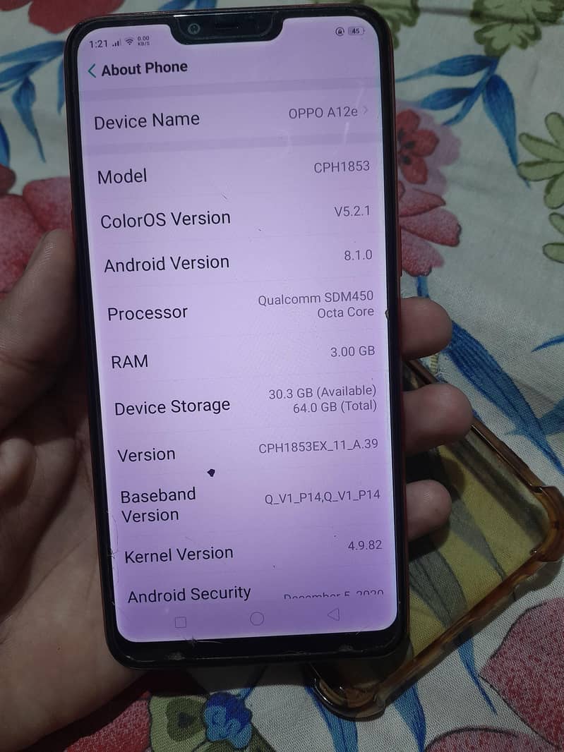 OPPO A12e 2