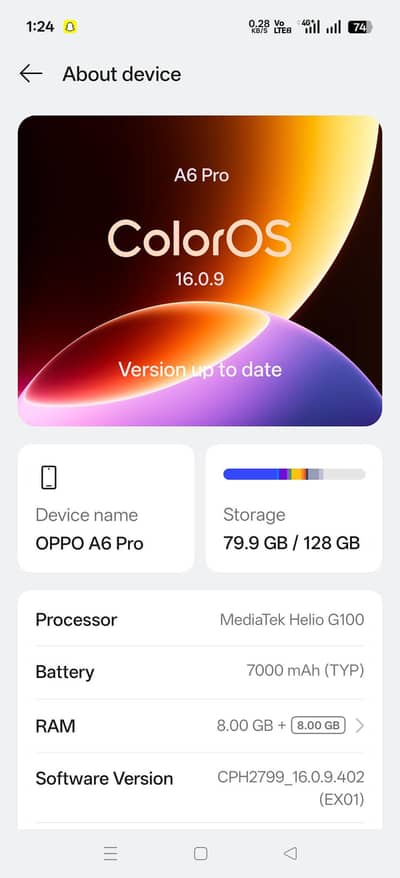 OPPO A6