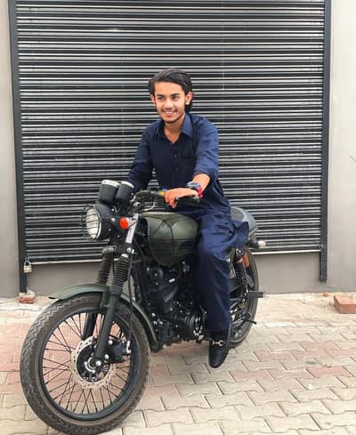 Infinity 150cc High Speed Bike – Green Color | New Condition