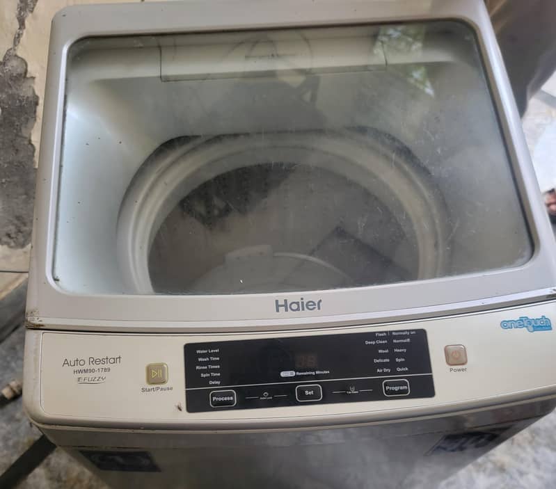 Haier Full  Automatic Machine 0