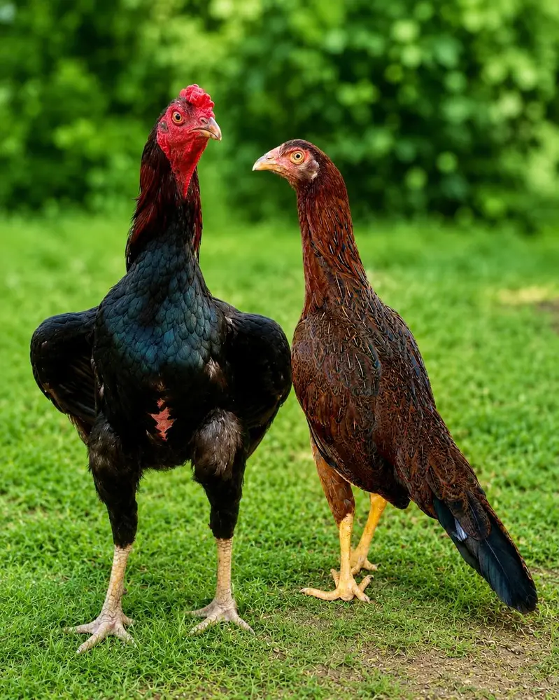 Pure  Mianwail Aseel Pair for Sale – Healthy & Strong — photo 2