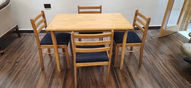 Imported Dinning table with 4 chairs for sale