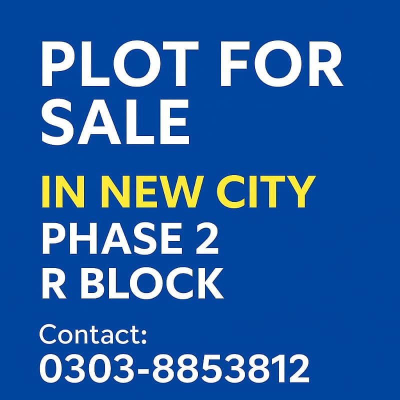 Ready to Construction plot 0