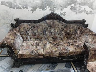 {3 sitter, 2 sitter,1 Sitter sofa } SET Chinoti Wood pure