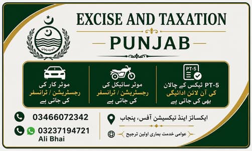 excise and taxation of Punjab