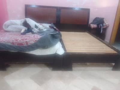 2 single bed