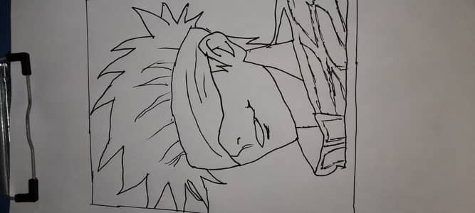 Gojo Satorou drawing
