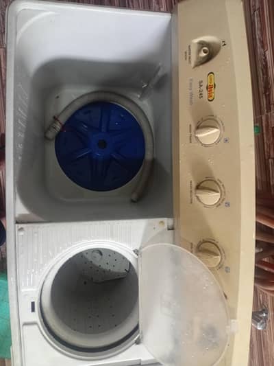 washing machine with spin dryer