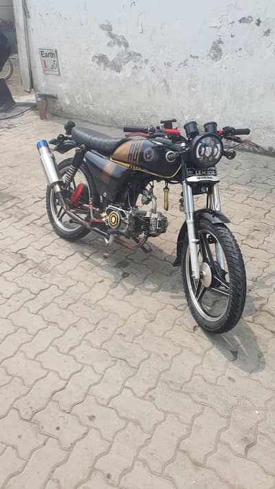  Road Prince 70 Cafe Racer Custom Bike | Unique Modified Look 