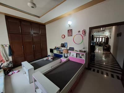 10 marla Tile floor upper portion 2 bedrooms in joher town